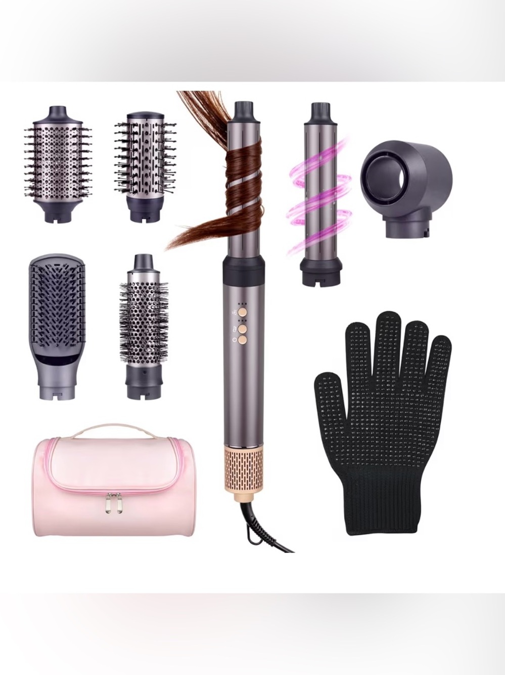 $75. Warm Wink 7 In 1 Hot Air Styler Set Brand New Open Box Never Used!